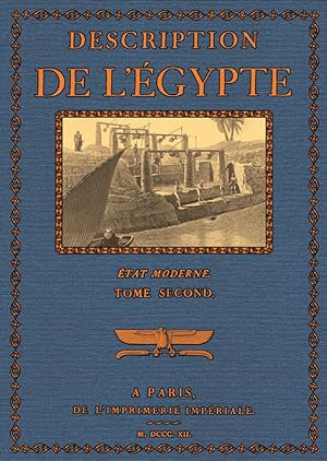 Bild des Verkufers fr Description de l'Egypte - Etat Moderne,Textes 2.1 zum Verkauf von Antiquariat  Fines Mundi