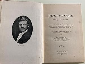 Seller image for Truth and Grace: The Writings of R.H. Boll (First Edition, 1917) for sale by M.S.  Books