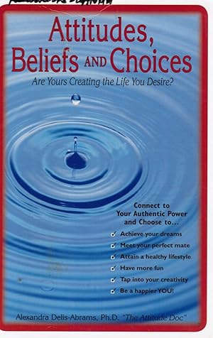 Immagine del venditore per Attitudes, Beliefs, and Choices venduto da Bookshop Baltimore