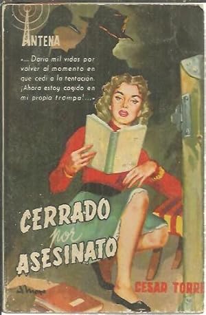 Imagen del vendedor de CERRADO POR ASESINATO. a la venta por Librera Javier Fernndez