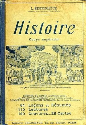 Image du vendeur pour HISTOIRE, COURS SUPERIEUR mis en vente par Le-Livre