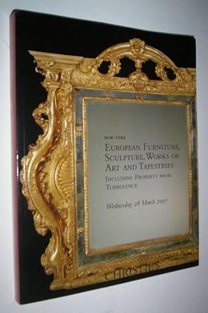 European Furniture, Sculpture, Works of Art and Tapestries Including Property from Turbulence Wed...