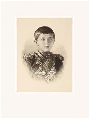 Porträt des Zarewitsch Alexej Nikolajewitsch Romanow (1904 Peterhof - 1918 Ekaterinburg). Portrai...