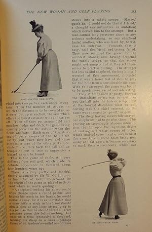 GOLF AND THE NEW WOMAN: In COSMOPOLITAN MAGAZINE, AUGUST 1896