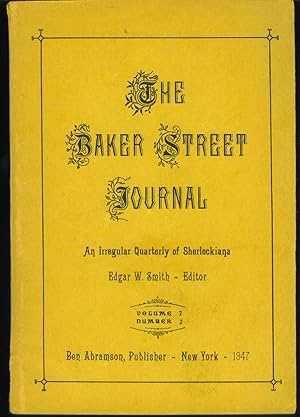 Seller image for The Baker Street Journal Volume 2 Number 2 for sale by Gumshoe Books