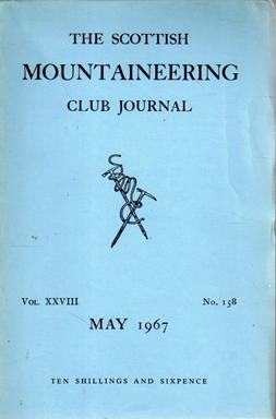 Seller image for The Scottish Mountaineering Club Journal, Edinburgh, Volume XXVIII, Numver 158 (May, 1967) for sale by Sutton Books