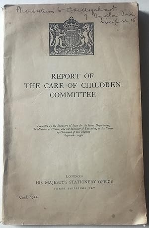A Report Of The Care Of Children Committee