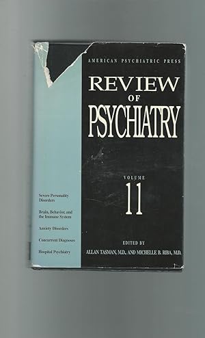 Imagen del vendedor de American Psychiatric Press Review of Psychiatry (Volume 11) a la venta por Dorley House Books, Inc.