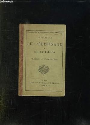 Image du vendeur pour LE PELERINAGE DE CHILDE HAROLD. mis en vente par Le-Livre