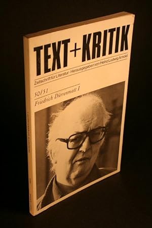 Bild des Verkufers fr Friedrich Drrenmatt I. Text + Kritik ; Heft 50/51. zum Verkauf von Steven Wolfe Books