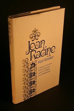 Bild des Verkufers fr Jean Racine. Translated by Isabel and Florence McHugh zum Verkauf von Steven Wolfe Books