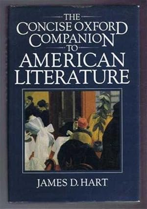 Seller image for The Concise Oxford Companion to American Literature for sale by Bailgate Books Ltd