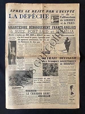 LA DEPECHE DU MIDI-N°2982-MERCREDI 31 OCTOBRE 1956