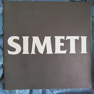 Seller image for Turi Simeti for sale by Antonio Pennasilico