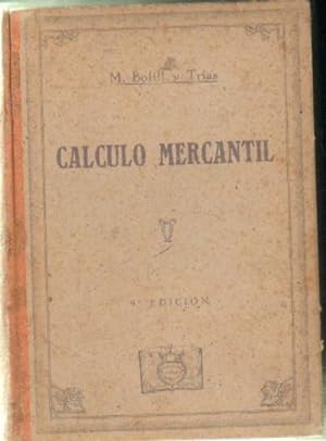Seller image for ENSEANZA PRACTICA Y RAPIDA DE CALCULO MERCANTIL for sale by Librera Raimundo