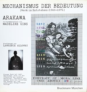 Bild des Verkufers fr ARAKAWA - MECHANISMUS DER BEDEUTUNG (WERK IM ENTSTEHEN: 1963-1971) zum Verkauf von ART...on paper - 20th Century Art Books