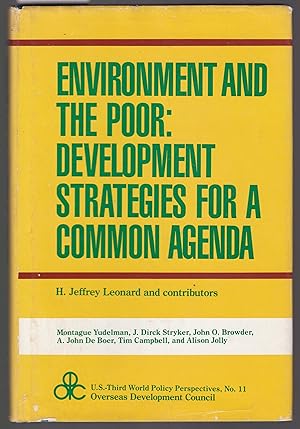 Seller image for Environment and the Poor : Development Strategies for a Common Agenda for sale by Laura Books
