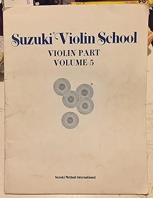 Suzuki Violin School Violin Part Vol.5