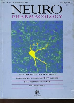 Seller image for NEURO PHARMACOLOGY for sale by Le-Livre