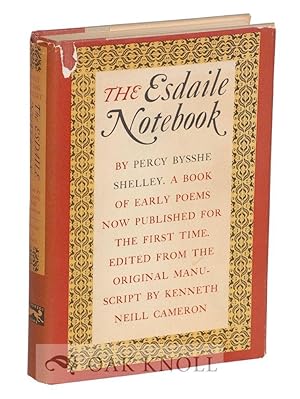 Seller image for ESDAILE NOTEBOOK, A VOLUME OF EARLY POEMS.|THE for sale by Oak Knoll Books, ABAA, ILAB