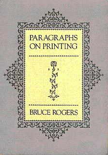 Paragraphs on Printing: With Occasional Notes and Illustrations