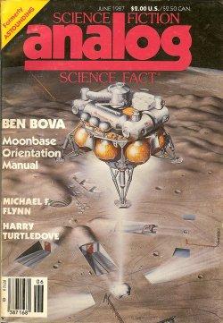 Imagen del vendedor de ANALOG Science Fiction/ Science Fact: June 1987 a la venta por Books from the Crypt