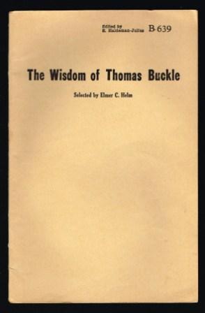 The Wisdom of Thomas Buckle