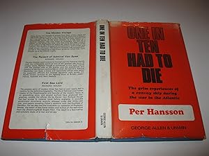 Seller image for One In Ten Had To Die for sale by THE BOOK SHOP