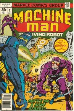 Image du vendeur pour MACHINE MAN The Living Robot: July #4 mis en vente par Books from the Crypt