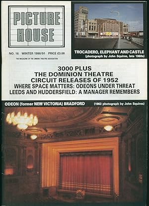 Image du vendeur pour Picture House; Magazine of the Cinema Theatre Association No. 16 Winter 1990-1991 mis en vente par Little Stour Books PBFA Member