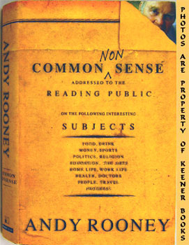 Seller image for Common Nonsense for sale by Keener Books (Member IOBA)