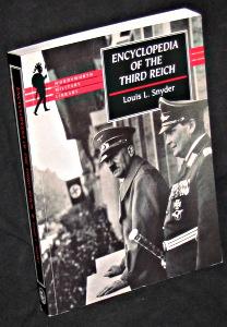 Image du vendeur pour Encyclopedia of the Third Reich mis en vente par Abraxas-libris