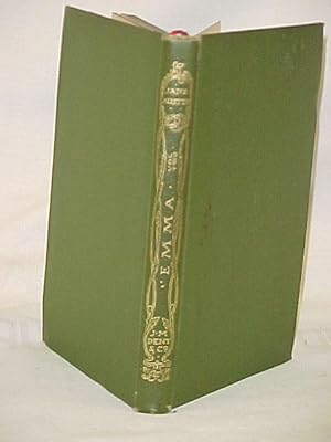 Image du vendeur pour Emma (Vol. II OF 2 Only) 1899, Green Hardback, Dent & Co, London mis en vente par Princeton Antiques Bookshop