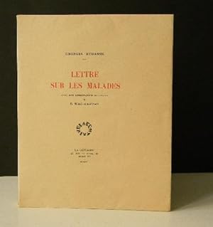 LETTRE SUR LES MALADES avec sept lithographies originales de R. Mac-Carthy.