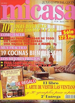 Imagen del vendedor de MICASA. Mensual de decoracin para los que aman la casa. N 20. JUNIO: ESPECIAL COCINAS. a la venta por angeles sancha libros