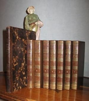 Seller image for Voyage du jeune Anacharsis en Grce, nouvelle dition (7 volumes + ATLAS in 4 complet en reliures homognes) for sale by LES TEMPS MODERNES