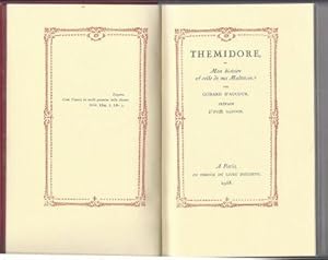 Seller image for Themidore ou Mon histoire & celle de ma Matresse - Prface de Yves Gandon for sale by LES TEMPS MODERNES