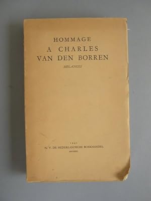 Hommage à Charles van den Borren - Melanges
