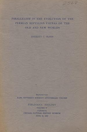 Immagine del venditore per Parallelism in the Evolution of the Permian Reptilian Faunas of the Old and New Worlds venduto da Frank's Duplicate Books