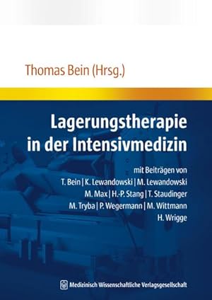 Seller image for Lagerungstherapie in der Intensivmedizin for sale by BuchWeltWeit Ludwig Meier e.K.