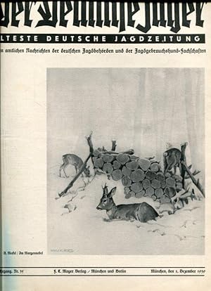 Der Deutsche Jäger. Älteste Deutsche Jagdzeitung.