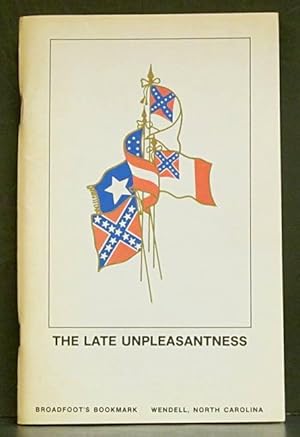 Seller image for Late Unpleasantness Catalog 105 for sale by Schroeder's Book Haven