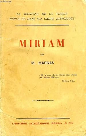 Seller image for MIRIAM for sale by Le-Livre