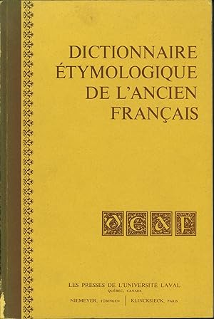 Seller image for Dictionnaire Etymologique de l'ancien Francais for sale by Eureka Books