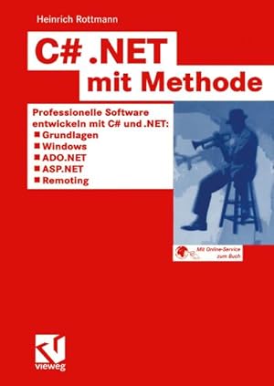 Bild des Verkufers fr C# .NET mit Methode : Professionelle Software entwickeln mit C# und .NET: Grundlagen, Windows, ADO.NET, ASP.NET und Remoting zum Verkauf von AHA-BUCH GmbH