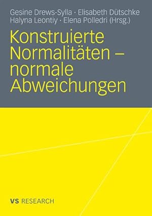 Immagine del venditore per Konstruierte Normalitten - normale Abweichungen venduto da AHA-BUCH GmbH