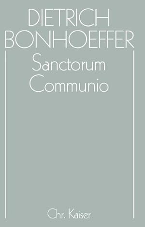 Bild des Verk�ufers f�r Sanctorum Communio zum Verkauf von BuchWeltWeit Ludwig Meier e.K.