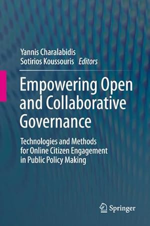 Immagine del venditore per Empowering Open and Collaborative Governance venduto da BuchWeltWeit Ludwig Meier e.K.
