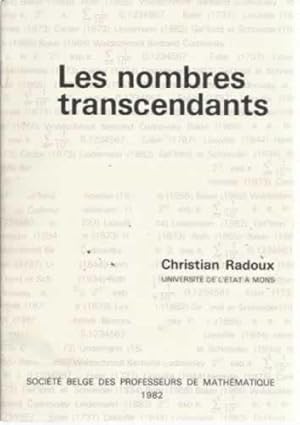 Image du vendeur pour Les nombres transcendants mis en vente par Librera Cajn Desastre