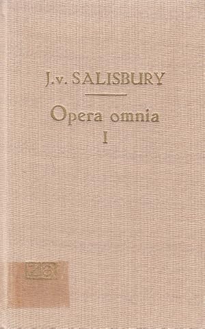 Joannis Saresberiensis . opera omnia, Vol. 1., Epistolae / Johannes von Salisbury; nunc primum in...